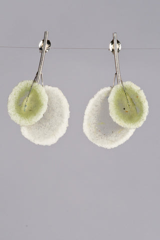 Dust Layer Studs Lime/Sorbet