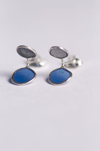 Edge Studs Blue/Grey