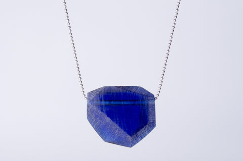 Facet Pendant (Small) Blue