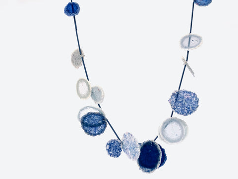 Dust Cluster Necklace Slate