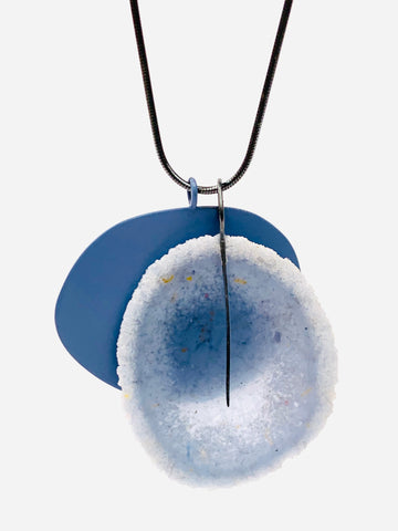 Dust Layer Pendant Pale Blue