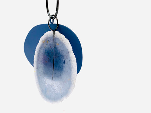 Dust Layer Pendant Pale Blue
