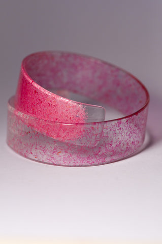 Dust Bangle Raspberry