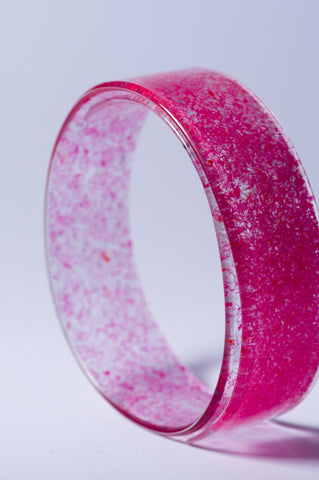 Dust Bangle Raspberry