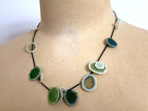Dust Cluster Necklace Forest