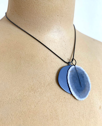 Dust Layer Pendant Pale Blue