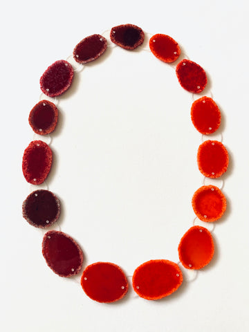 Dust Necklace Red