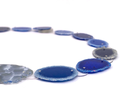Dust Necklace Blue