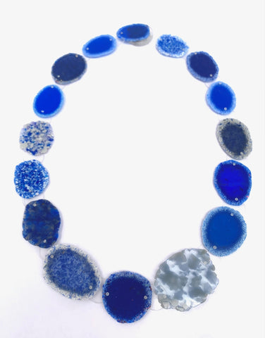Dust Necklace Blue