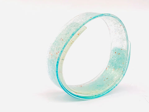 Dust Bangle Pale Blue