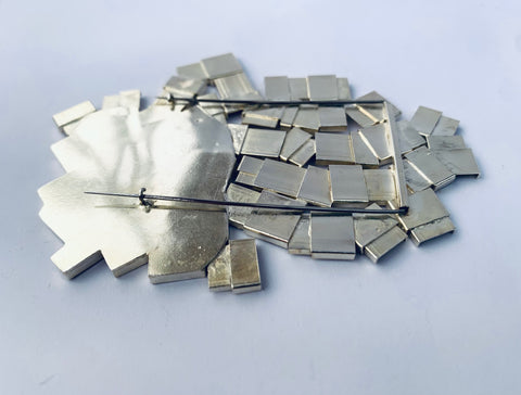Collage Brooch
