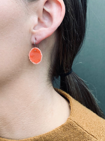 Dust Drops Coral Red