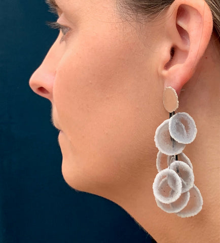 Cluster Dust Drops pale greys