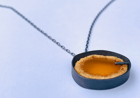 Honest Pendant - Burnt Orange