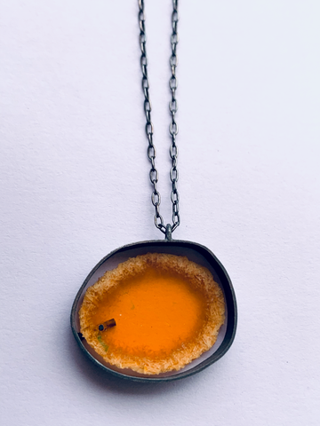 Honest Pendant - Burnt Orange