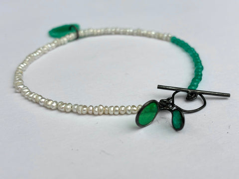 Seed Pearl Dust Bracelet