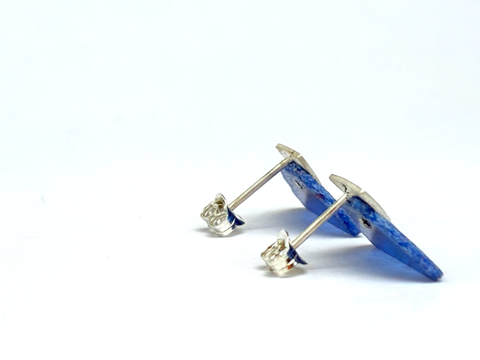 Mini Dust Stud - Blue