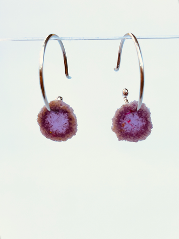 Dust Hoops - Mauve