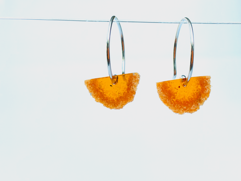 Dust Hoops - Burnt Orange