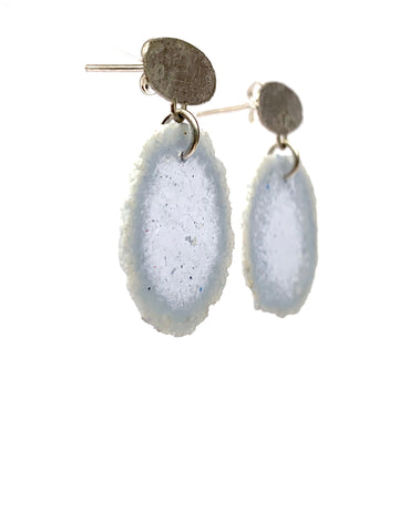 Dust Drop Studs ice blue