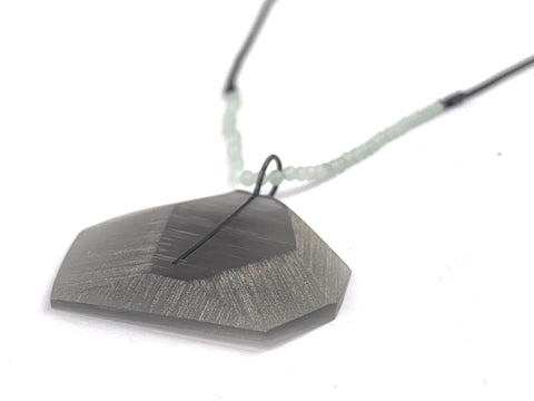 Facet Pendant Grey
