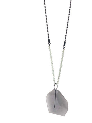 Facet Pendant Grey