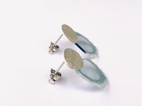Dust Studs - Pale Blue