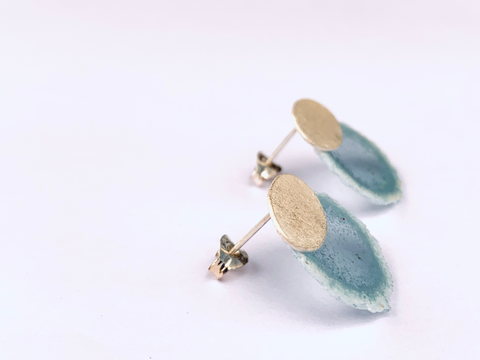 Dust Studs - Pale Blue