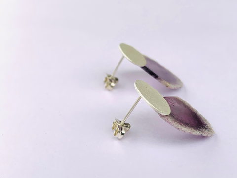 Dust Studs - Heather