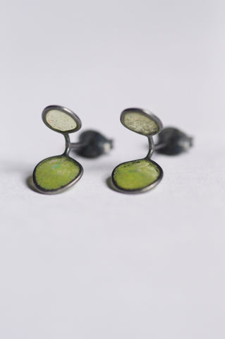 Edge Studs Olive/Lime