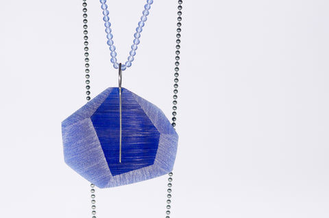 Facet Pendant Blue