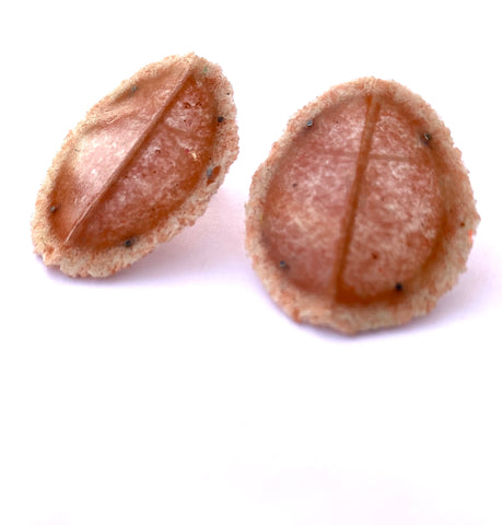 Dust Fold Studs - Ginger