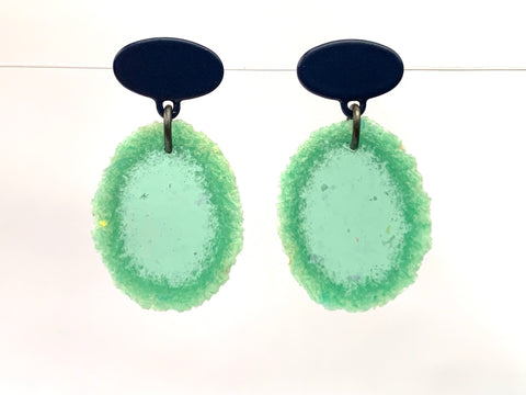 Dust Drop Studs Mint