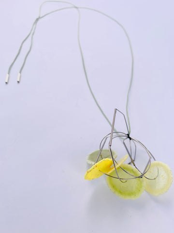 Dust Loops Pendant Lemon